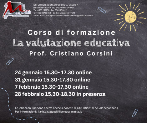 Corso di formazione - Valutazione educativa